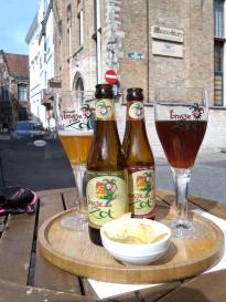Belgické pivo v Bruggách