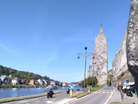 Město Dinant cestou do Arden